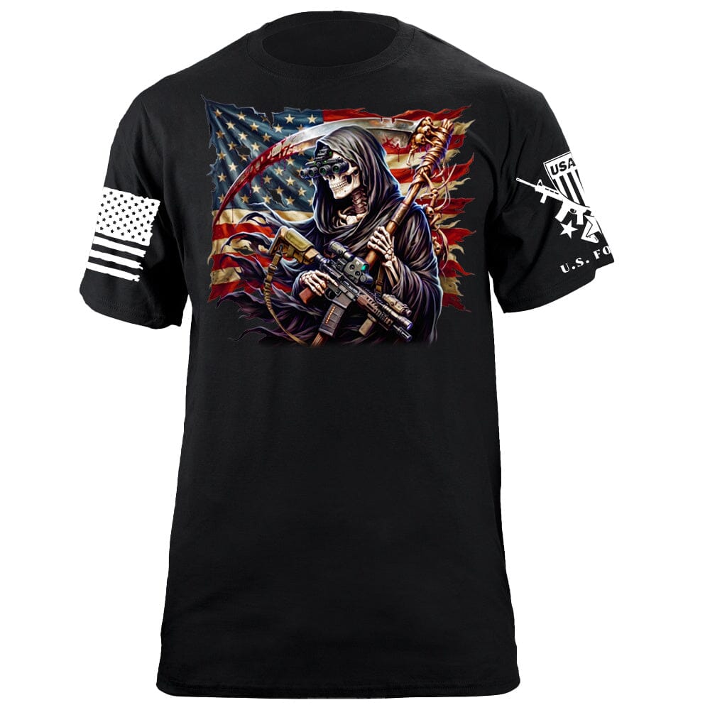 Reaper US Flag T-Shirt Shirts 88216-S-BK