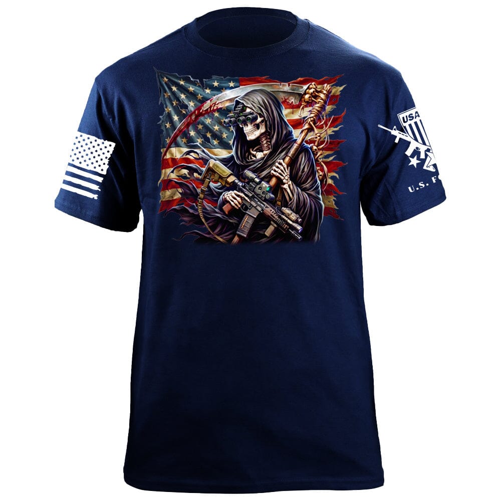 Reaper US Flag T-Shirt Shirts 88216-S-NAVY