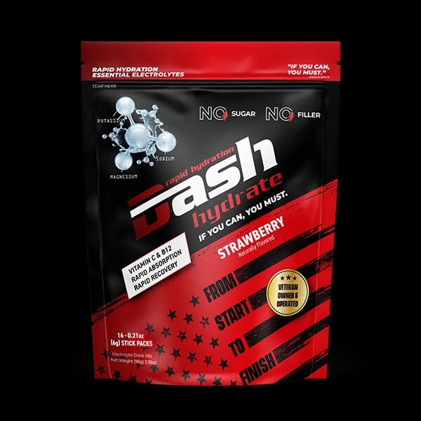 Sugar-Free Electrolyte Powder | Strawberry Hydration and MREs