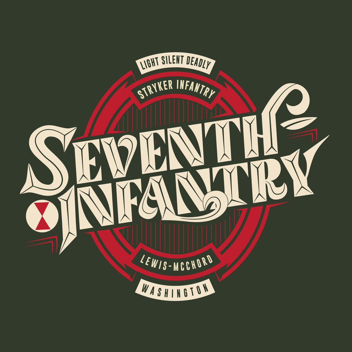 Seventh Infantry Seal Hoodie Hoodies
