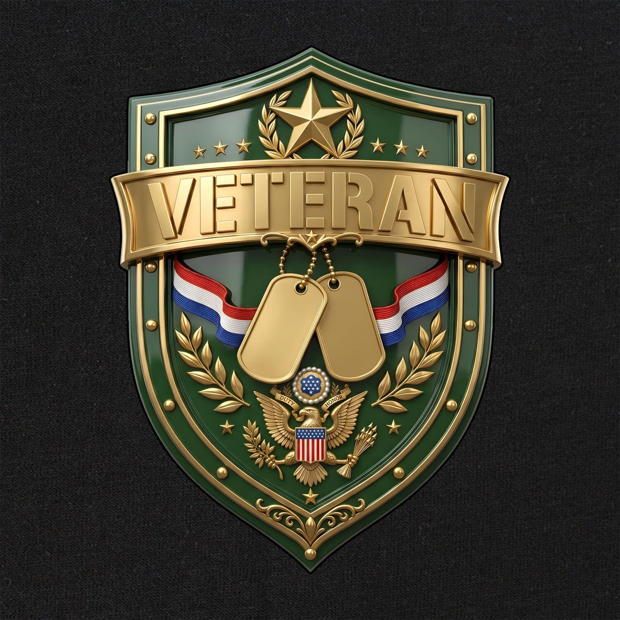 Veteran Shield T-Shirt Shirts