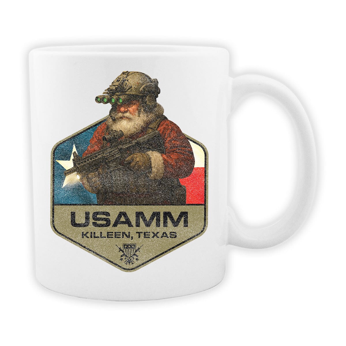 Santa Operator Polygon Texas Mugs