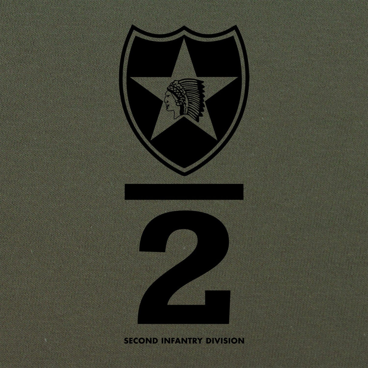 Second Infantry Number LC T-Shirt Shirts