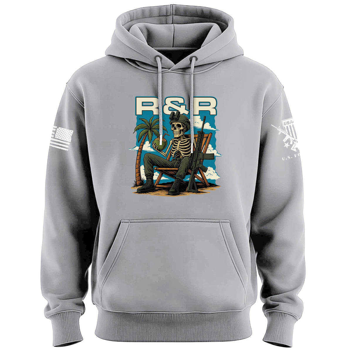 Skeleton Operator R7R Hoodie Hoodies 100245-S-HG