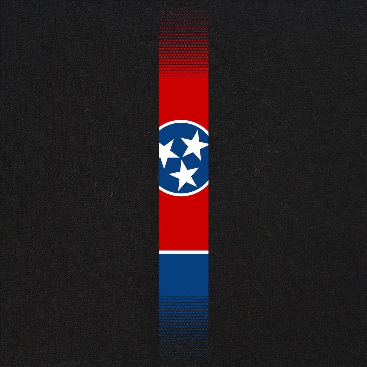 Skinny Tennessee Flag Vertical T-Shirt Shirts