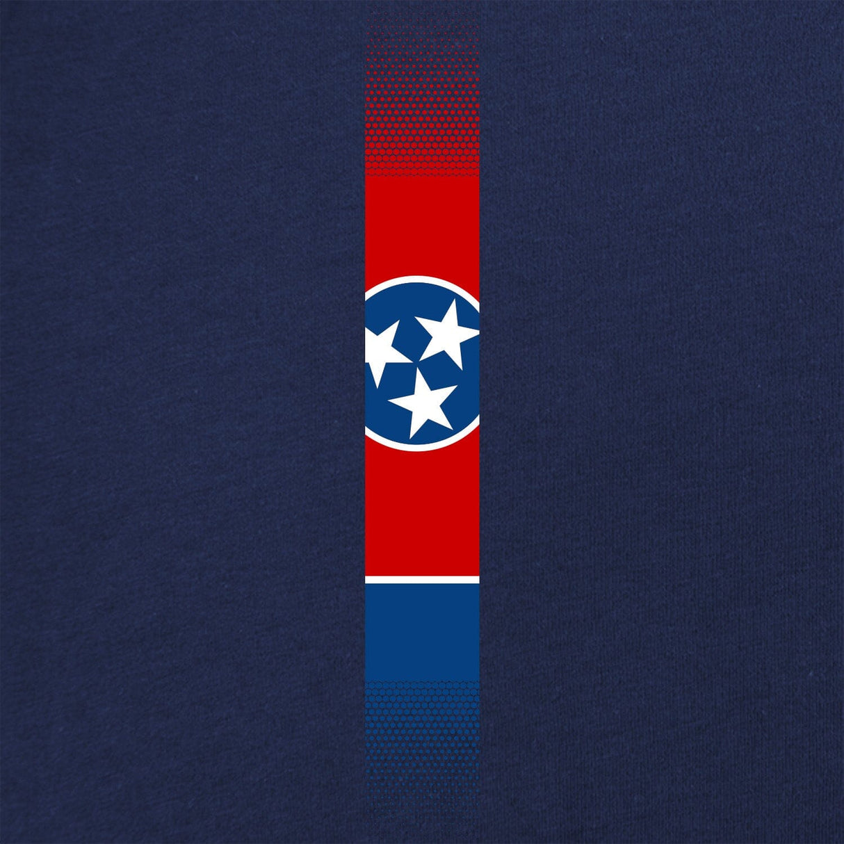 Skinny Tennessee Flag Vertical T-Shirt Shirts