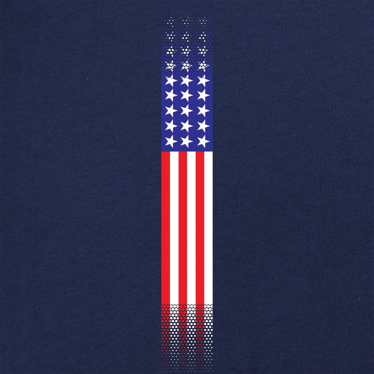 Skinny US Flag Vertical T-Shirt Shirts