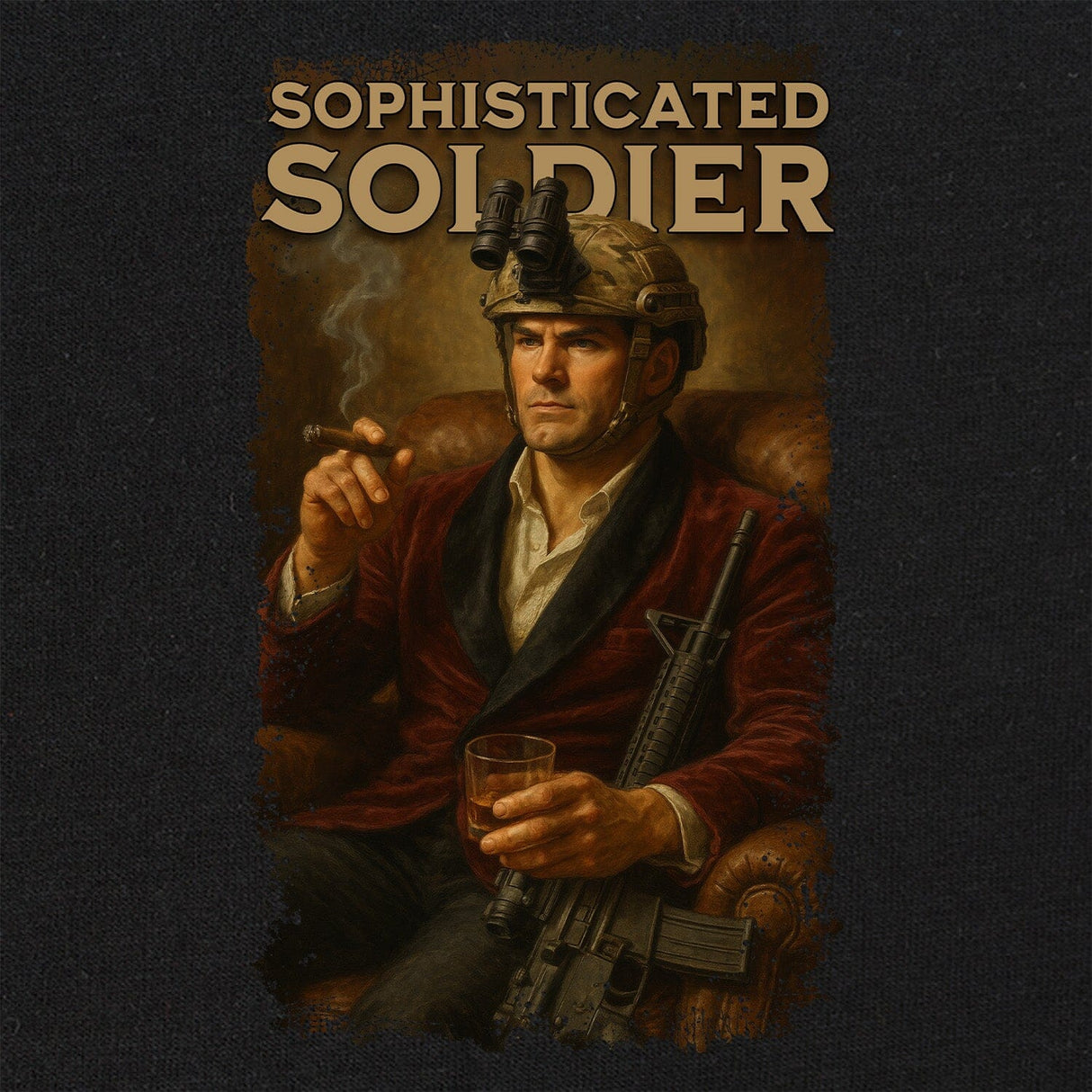 Sophisticated Soldier T-Shirt Shirts