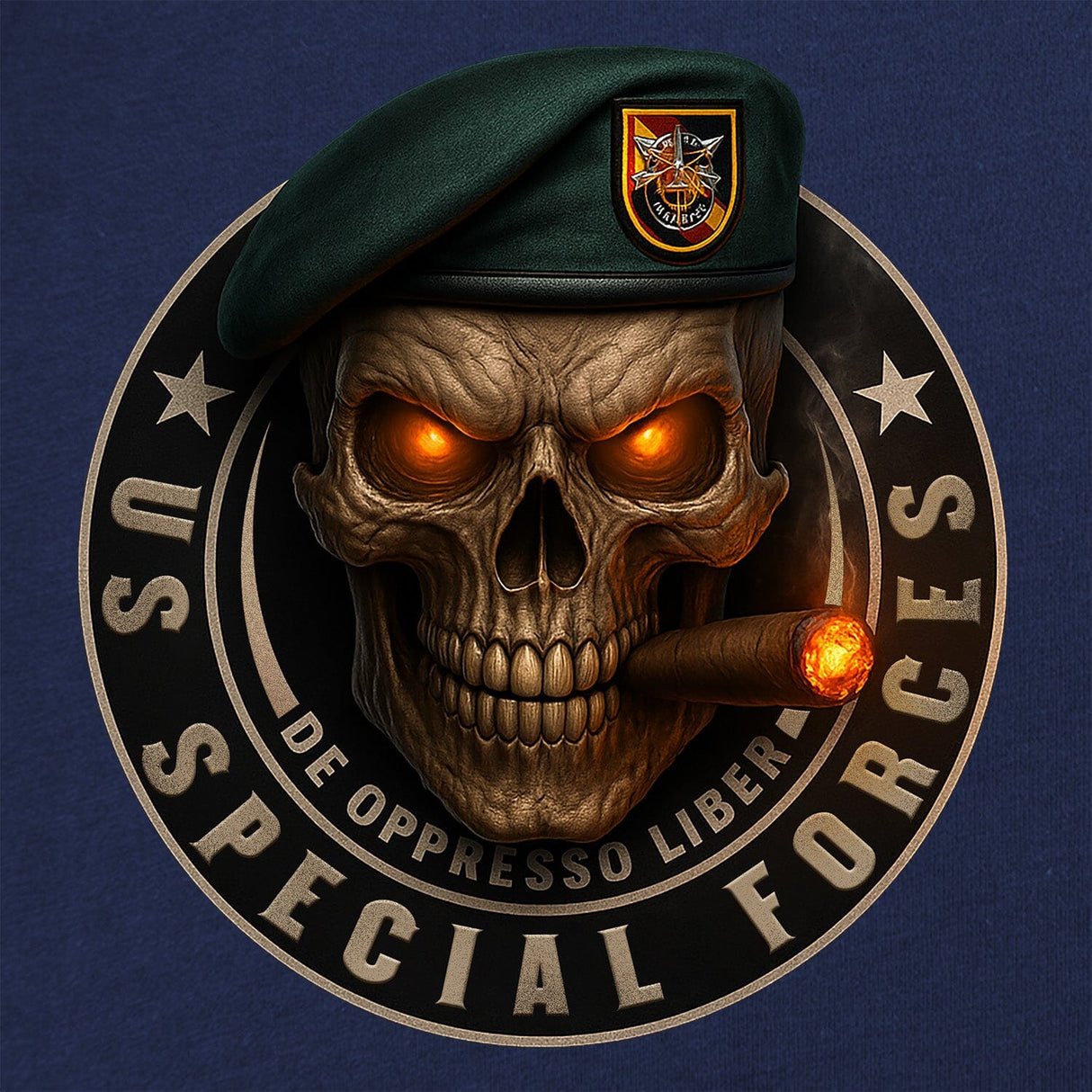 US Special Forces Skull T-Shirt Shirts