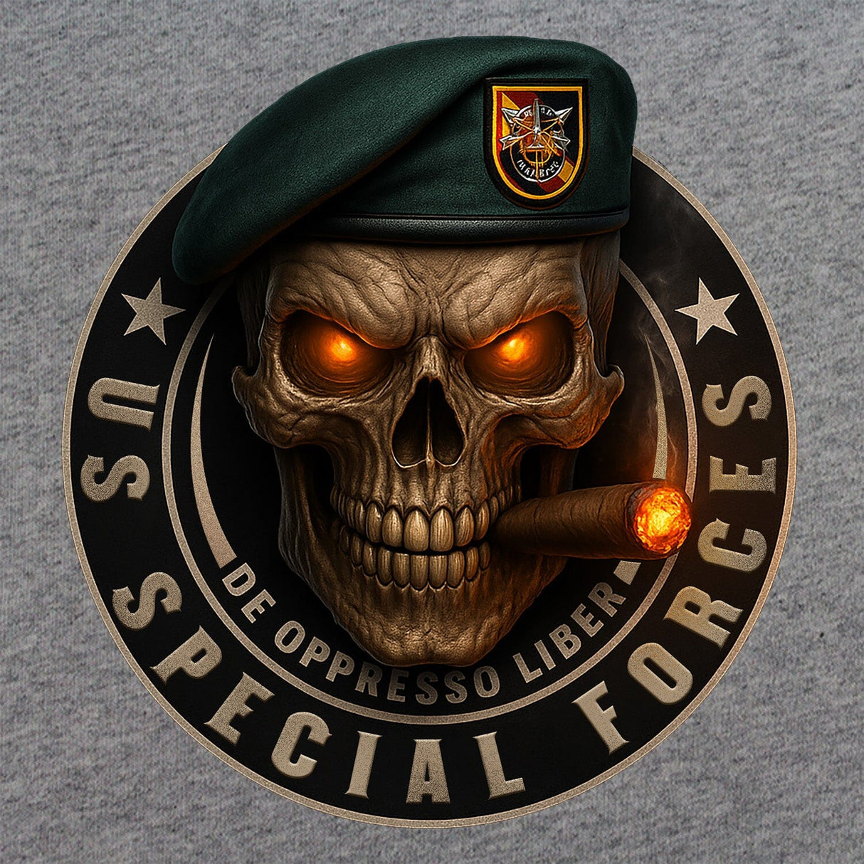 US Special Forces Skull T-Shirt Shirts