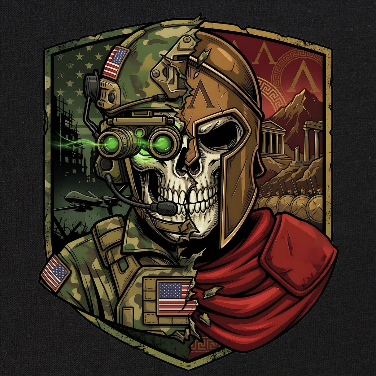 Special Forces Spartan T-Shirt Shirts