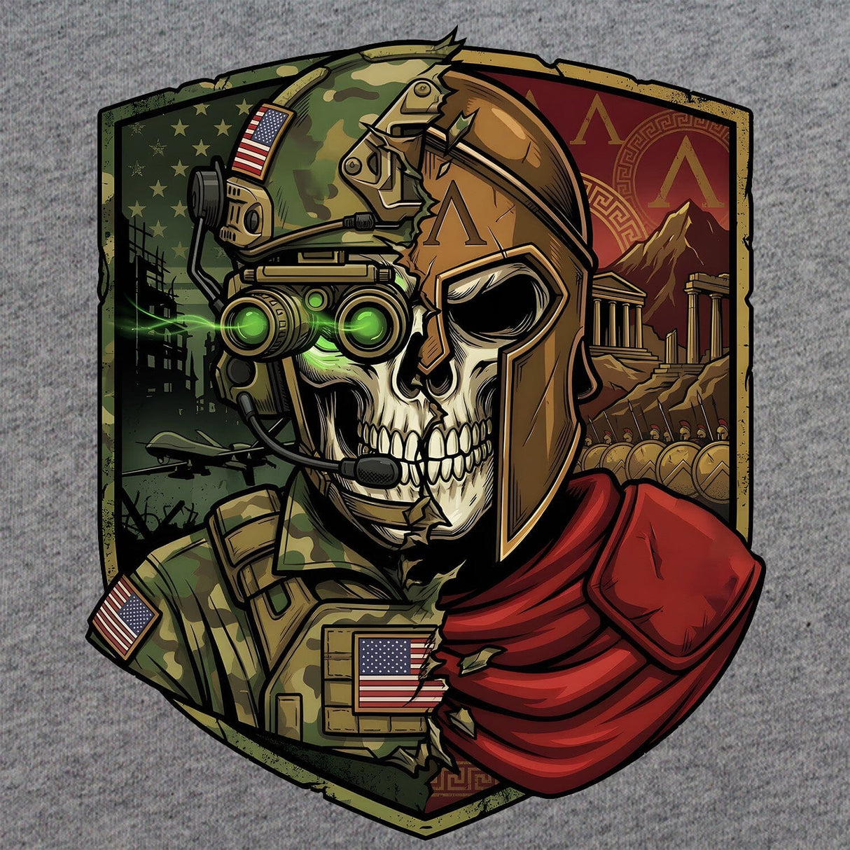 Special Forces Spartan T-Shirt Shirts