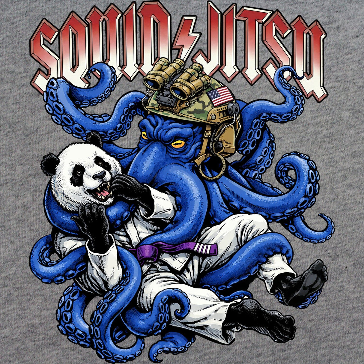 Squid Jitsu T-Shirt Shirts