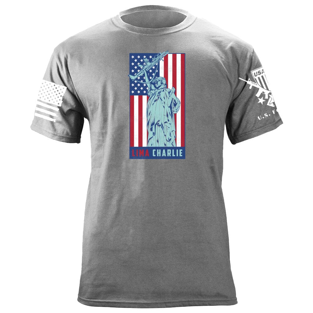 Statue of Liberty Operator T-Shirt Shirts 87032-S-HG