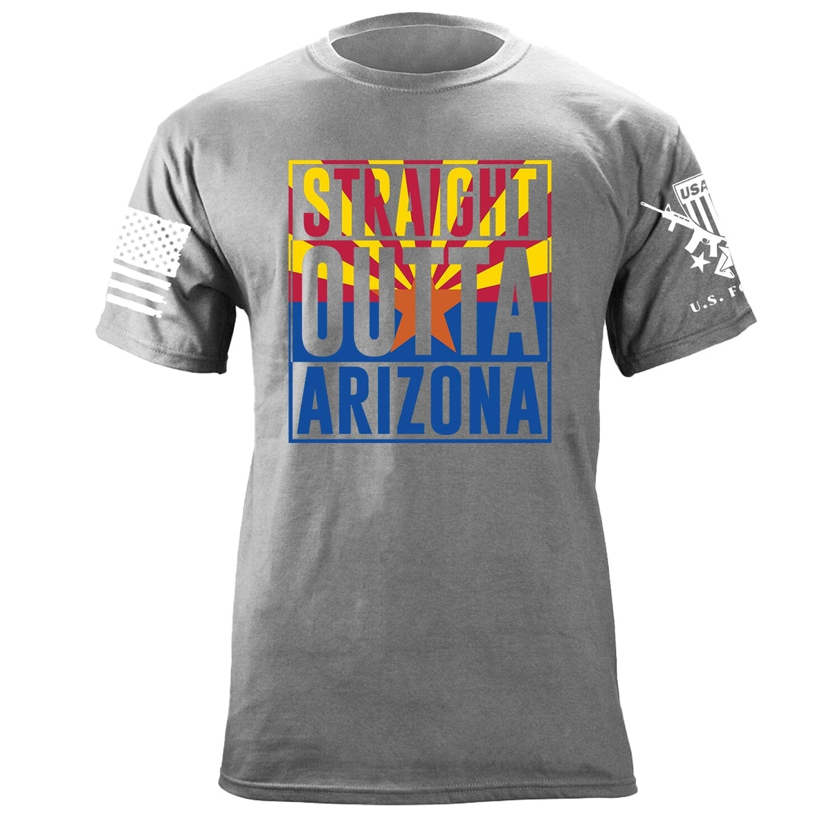 Straight Outta Arizona T-Shirt Shirts 87181-S-HG