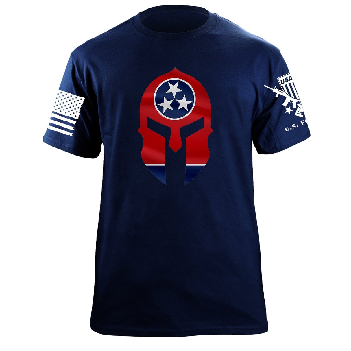Tennessee Spartan T-Shirt Shirts 88005-S-NAVY