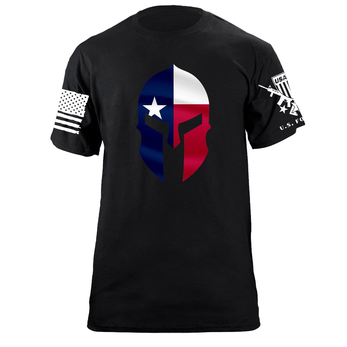 Texas Spartan T-Shirt Shirts 88006-S-BK
