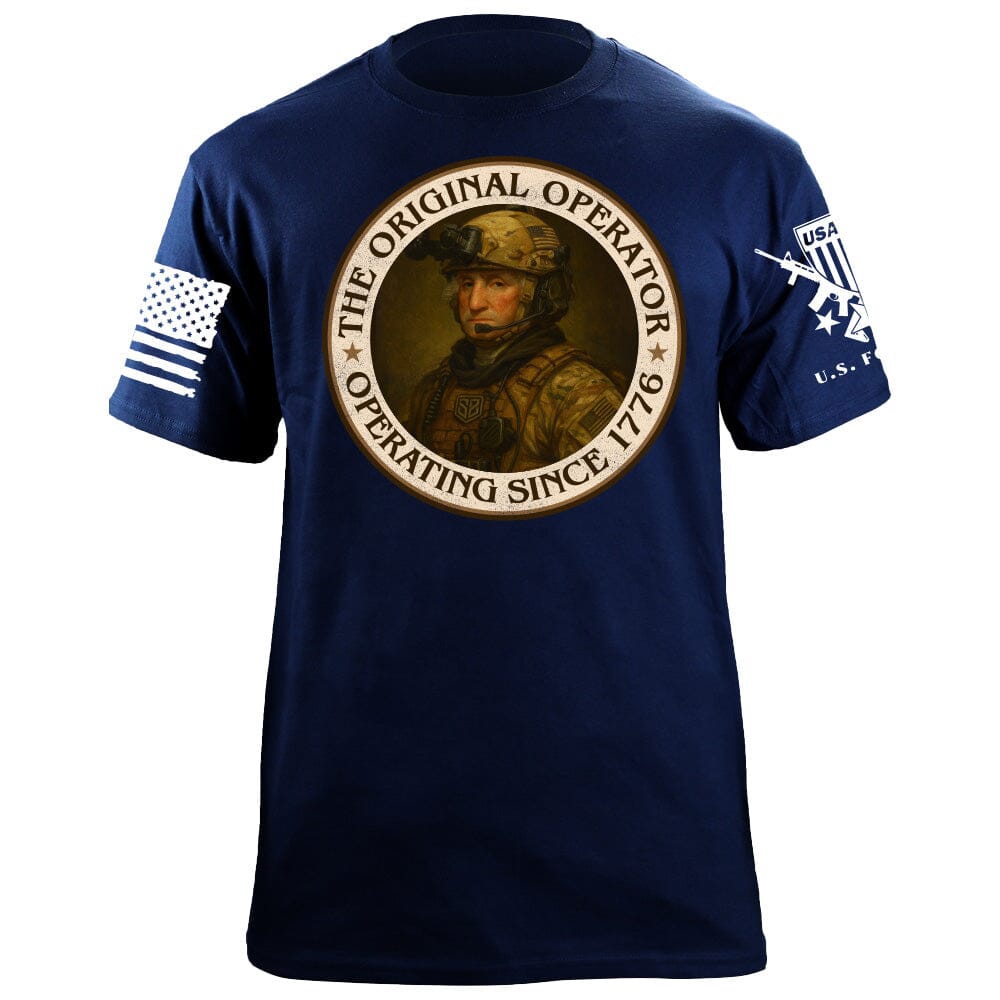 The Original Operator - Since 1776 T-Shirt Shirts 86373-S-NAVY
