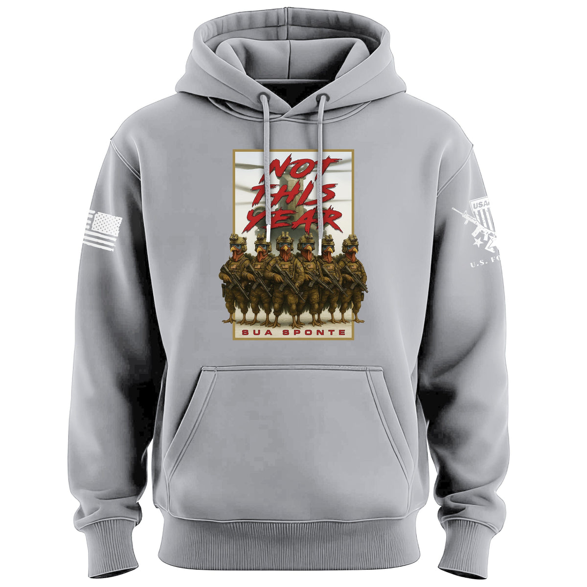 Turkeys - Not This Year Hoodie Hoodies 100359-S-HG