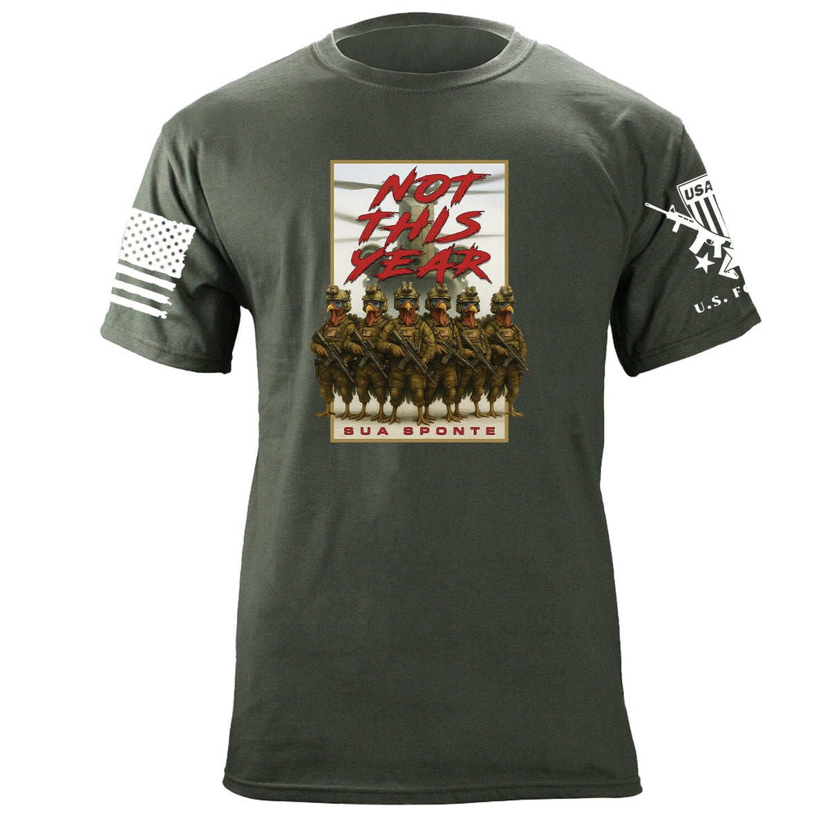 Turkeys - Not This Year T-Shirt Shirts 87296-S-MG