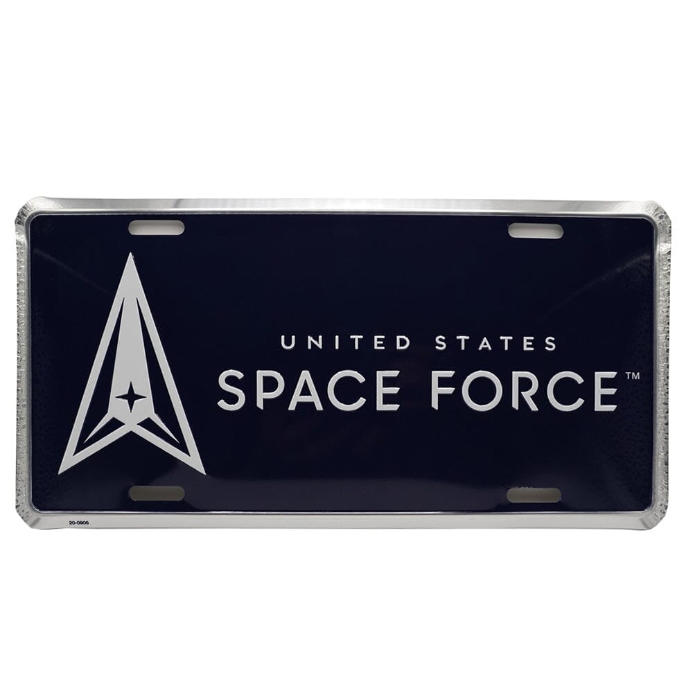 Space Force Emblem Decorative License Plate License Plates