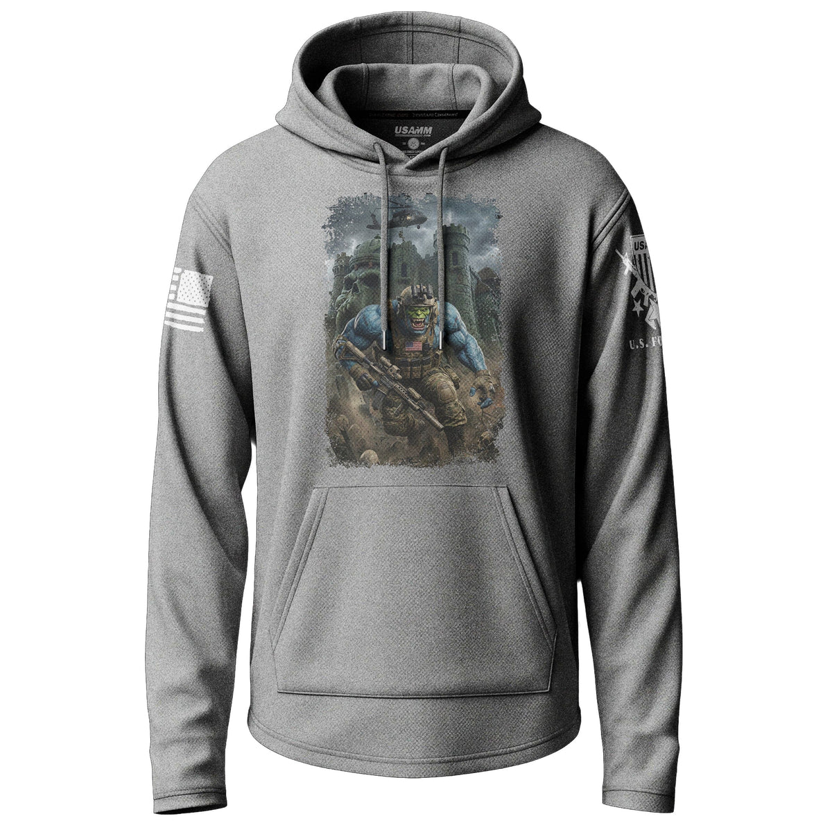 Special Forces Tactical Beast Graphic Lightweight Hoodie Lightweight Hoodie 90003-S-HG-THIN