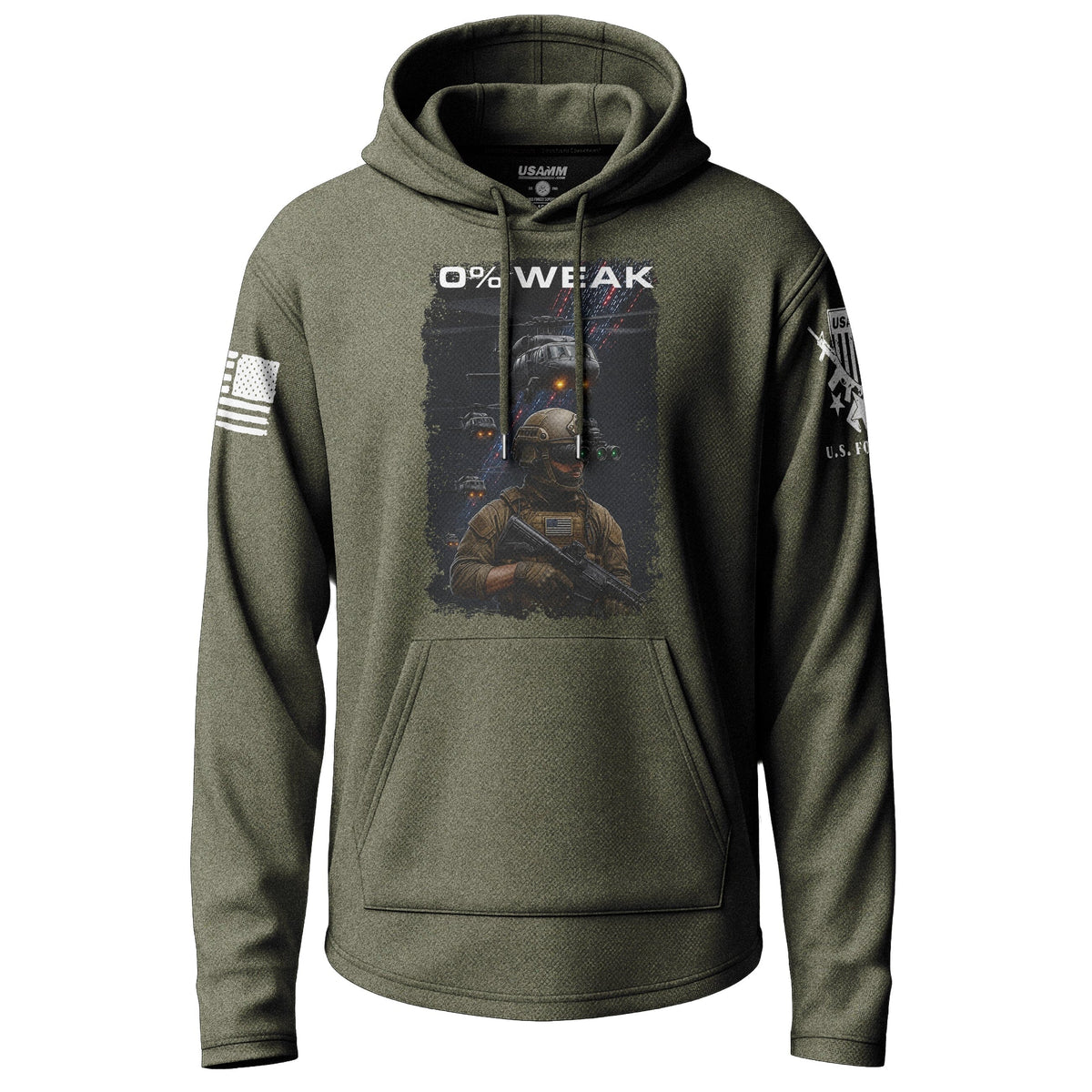 0% Weak Lightweight Hoodie Lightweight Hoodie