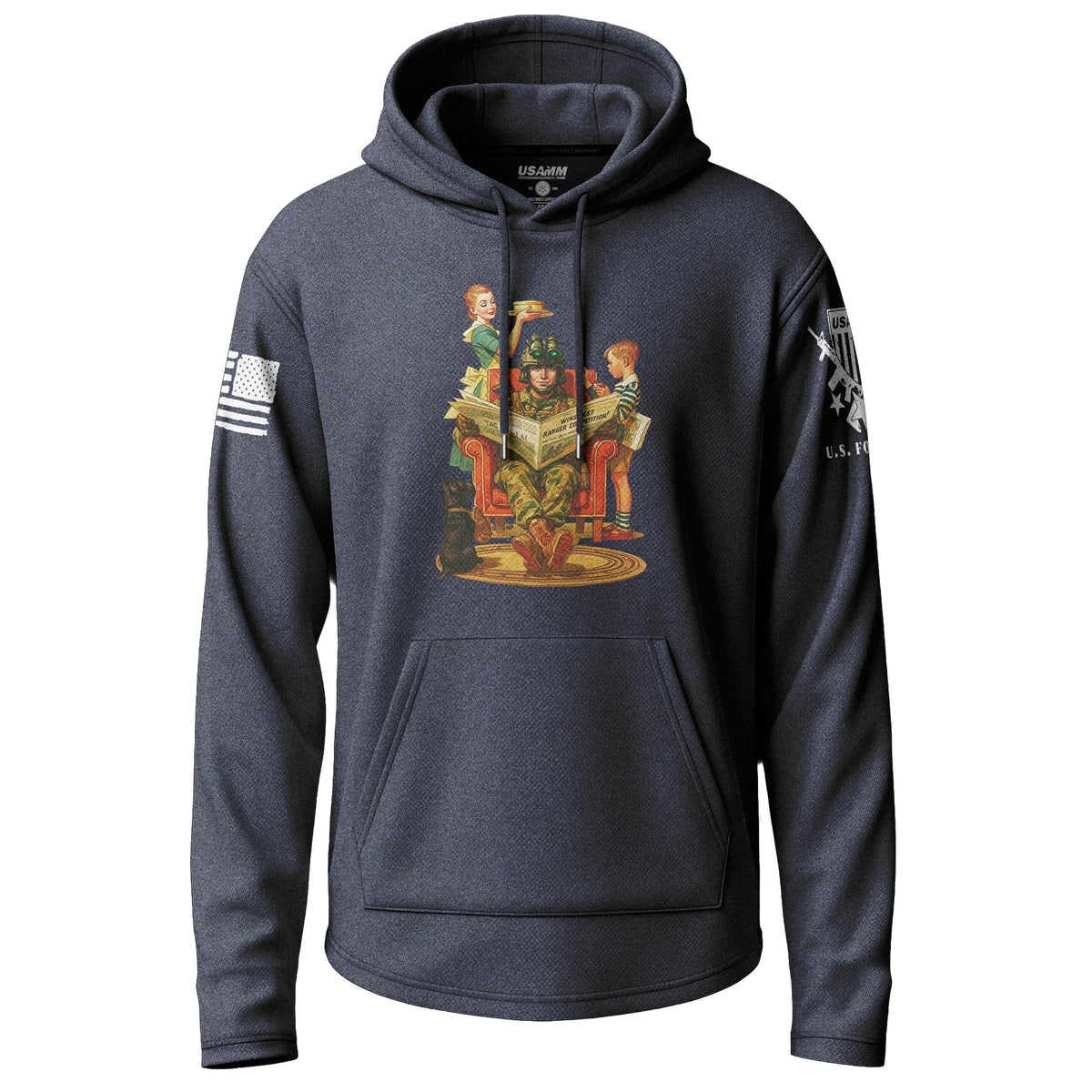 50's Ranger Lightweight Hoodie Lightweight Hoodie 90007-S-NAVY-THIN