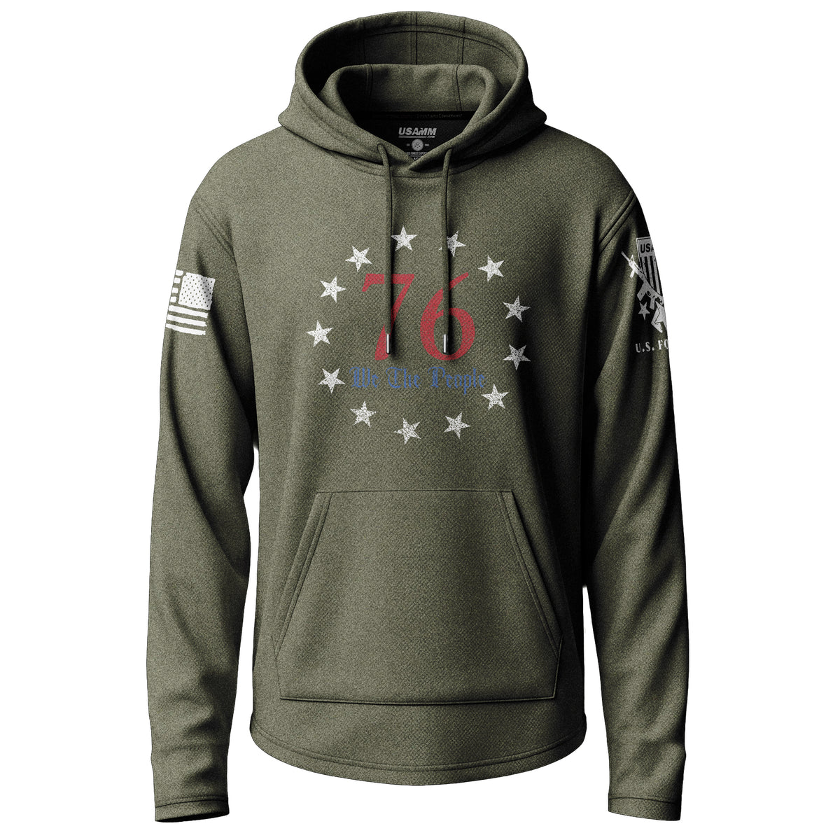 1776 We The People Betsy Ross Graphic Lightweight Hoodie