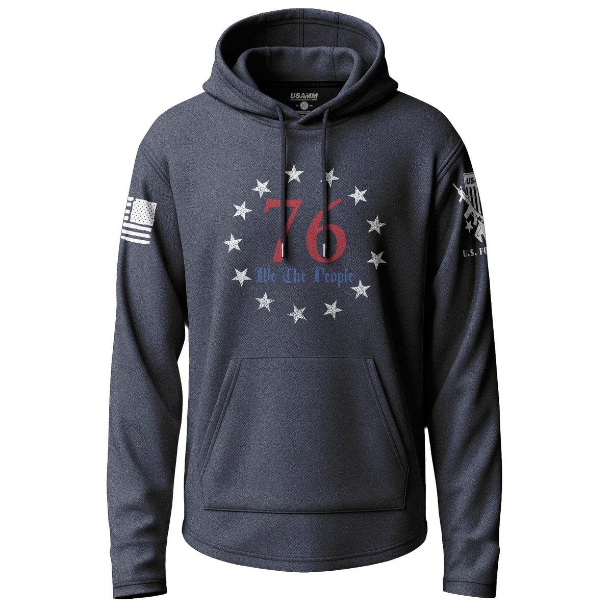 1776 We The People Betsy Ross Graphic Lightweight Hoodie