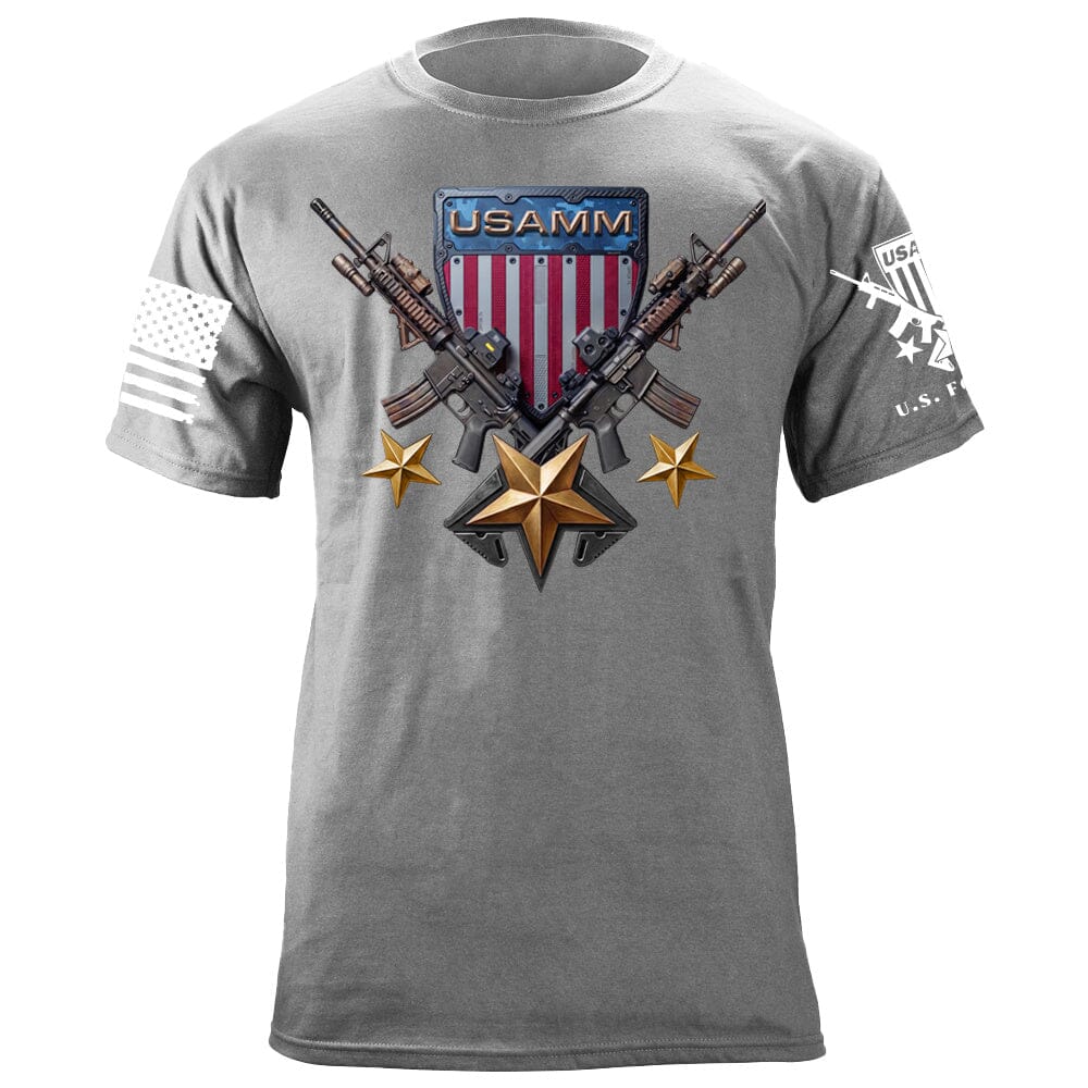 USAMM Tactical Shield T-Shirt Shirts 88228-S-HG