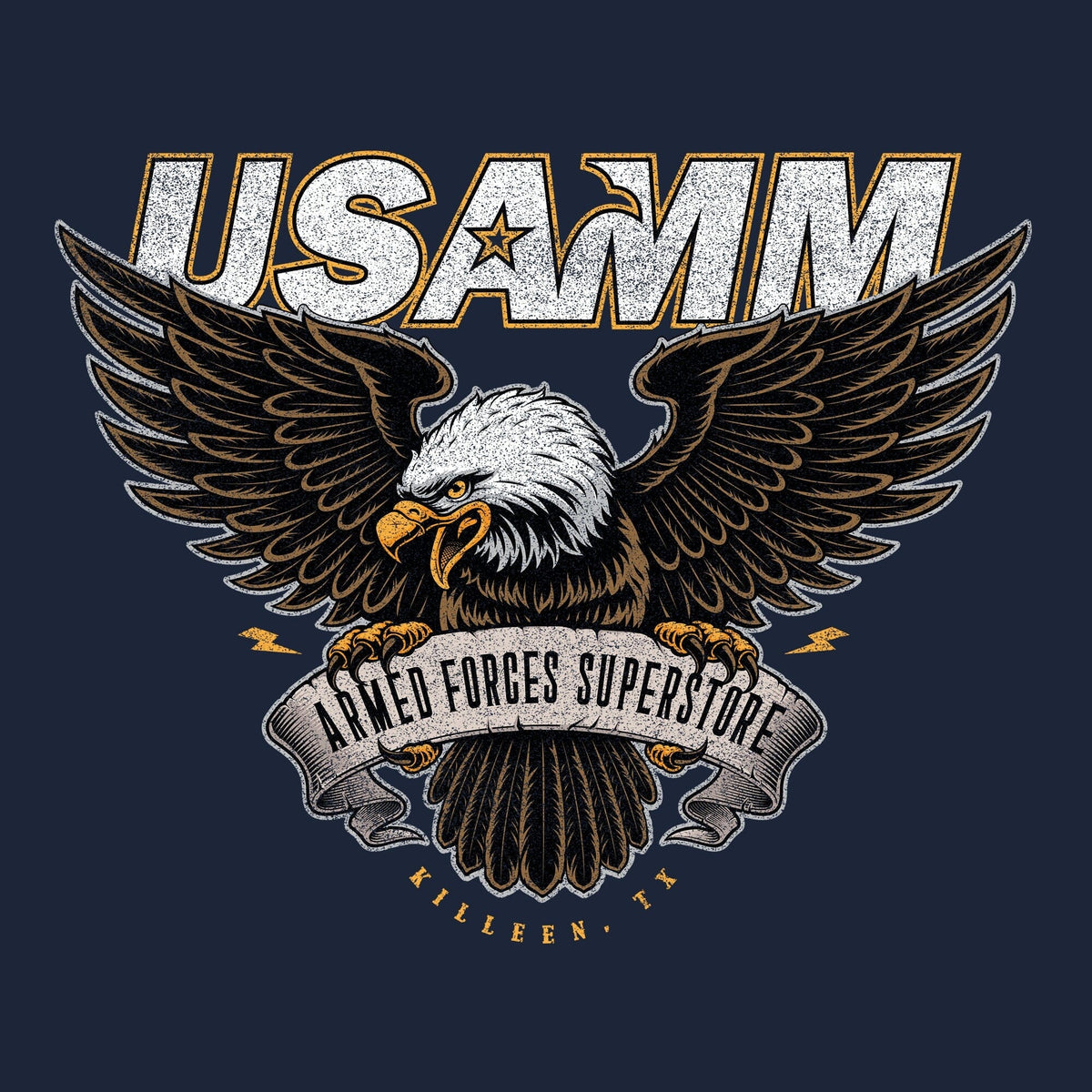 USAMM Eagle Biker Style Hoodie Hoodies