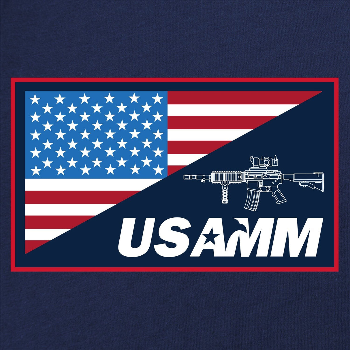 USAMM Flag T-Shirt Shirts