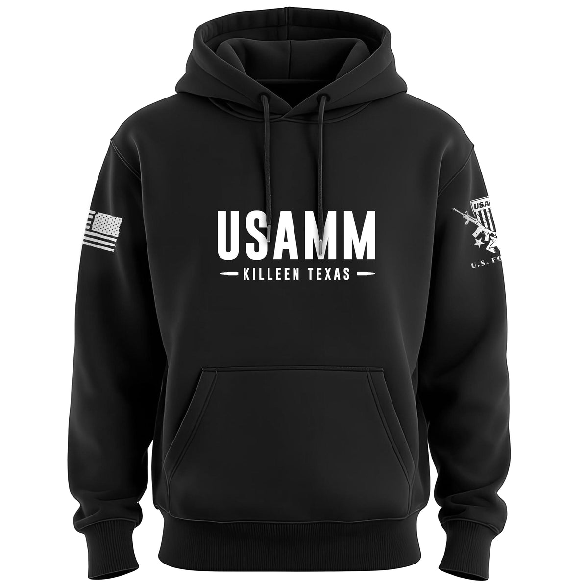 USAMM Killeen Bullets Hoodie Hoodies 100378-S-BK