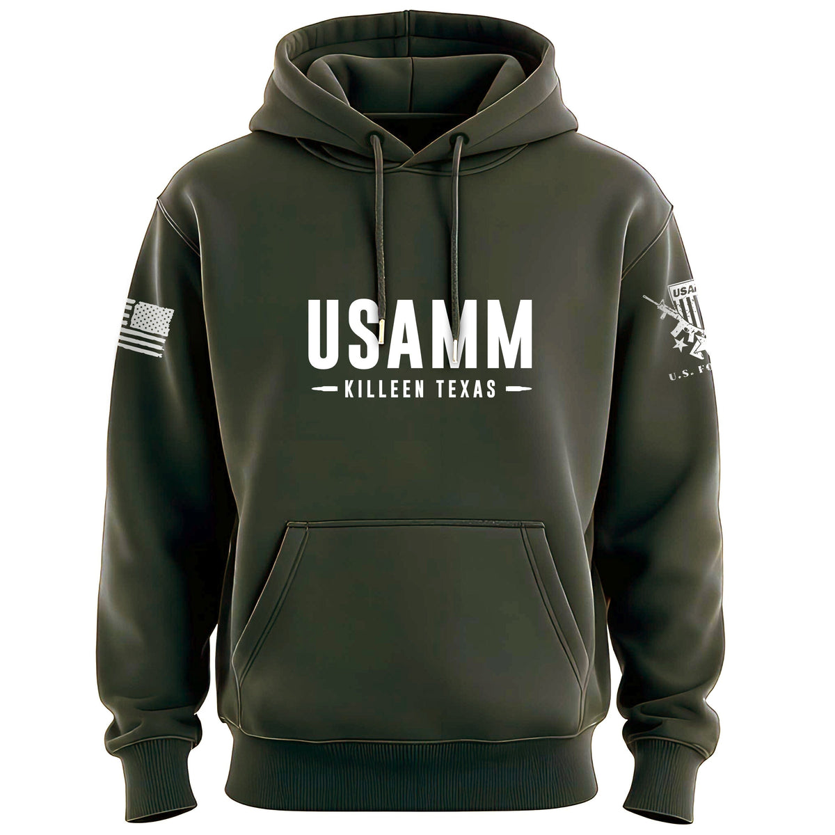 USAMM Killeen Bullets Hoodie Hoodies 100378-S-MG