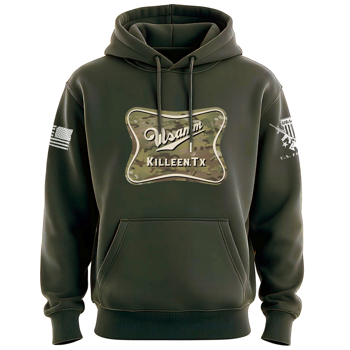 USAMM Lite Beer Camo Hoodie Hoodies 100380-S-MG
