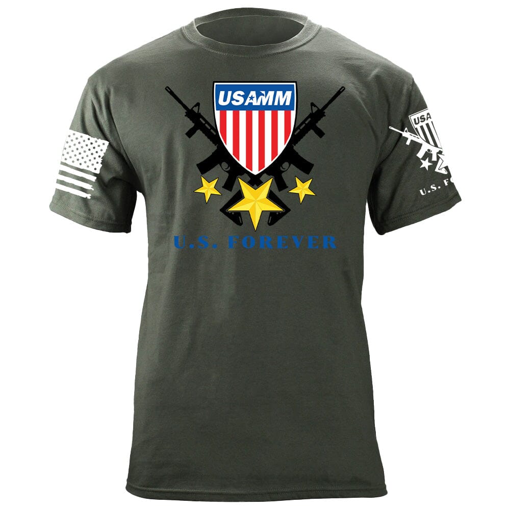 USAMM SHIELD COLORS T-Shirt Shirts