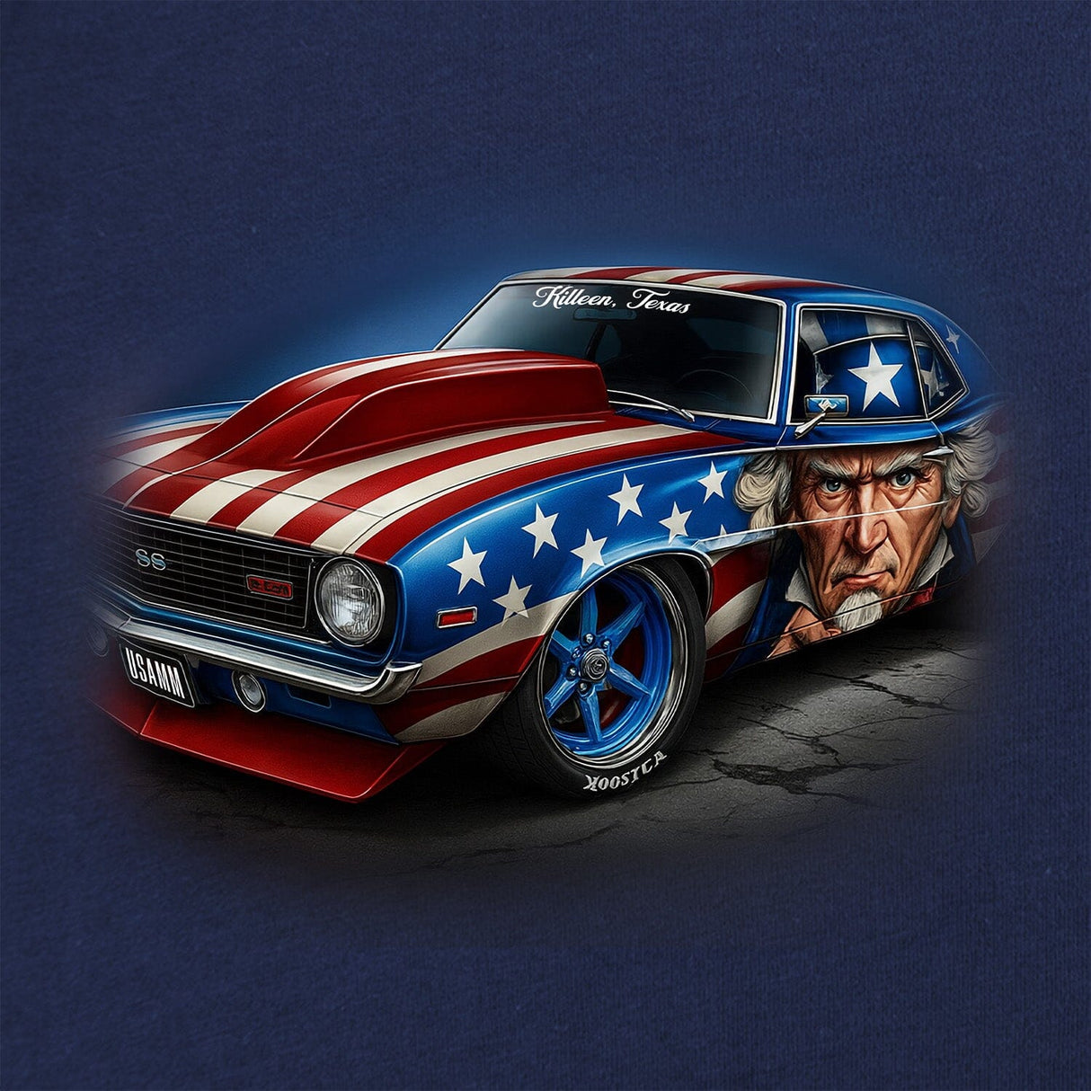 Uncle Sam Camaro T-Shirt Shirts