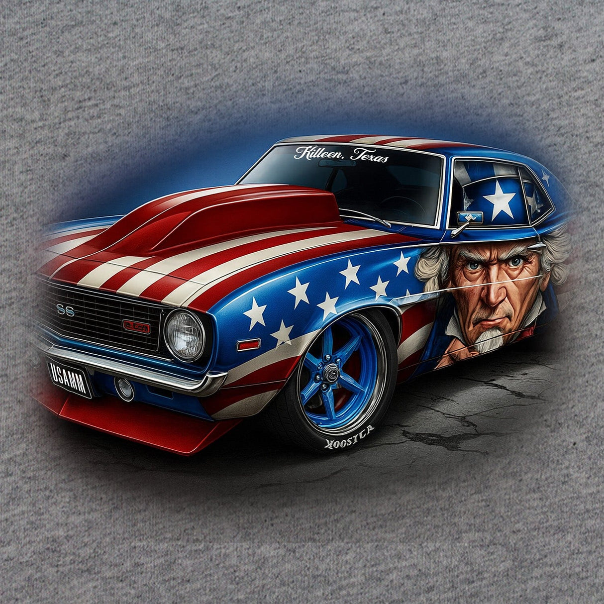 Uncle Sam Camaro T-Shirt Shirts