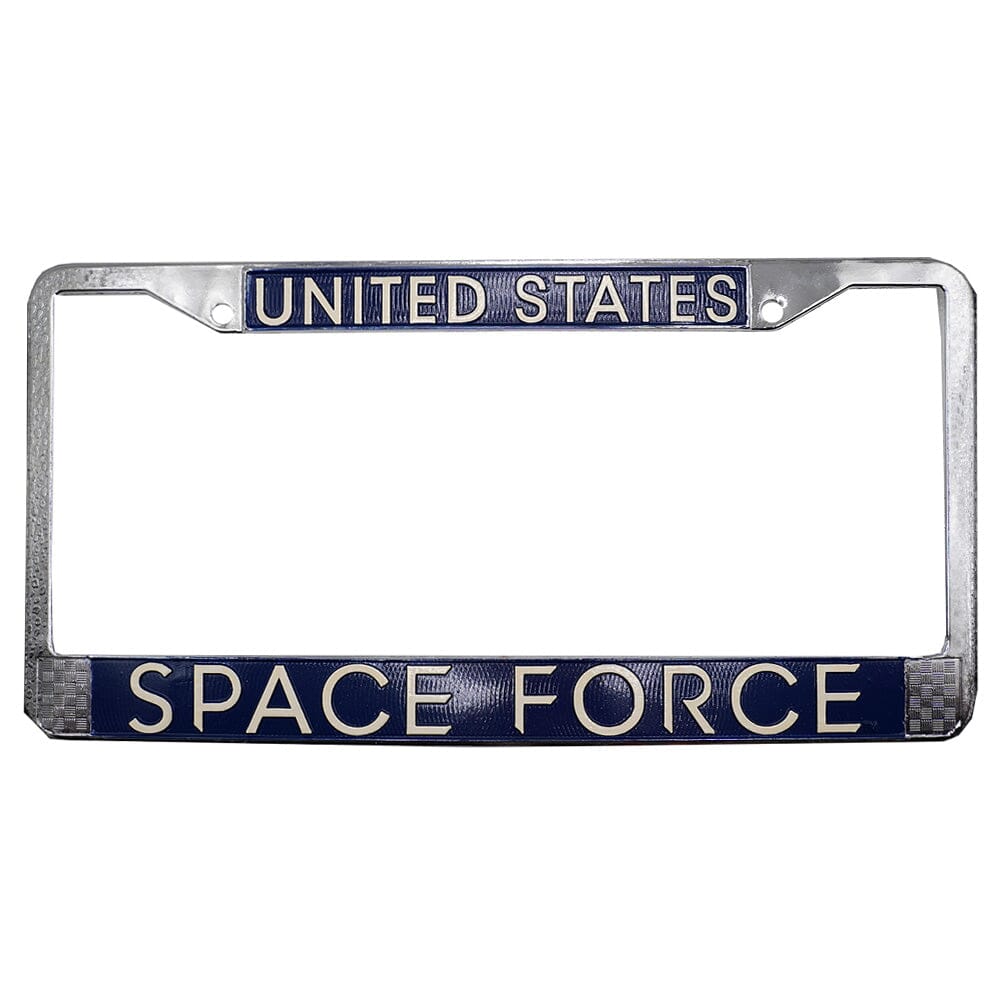United States Space Force License Plate Frame License Plates