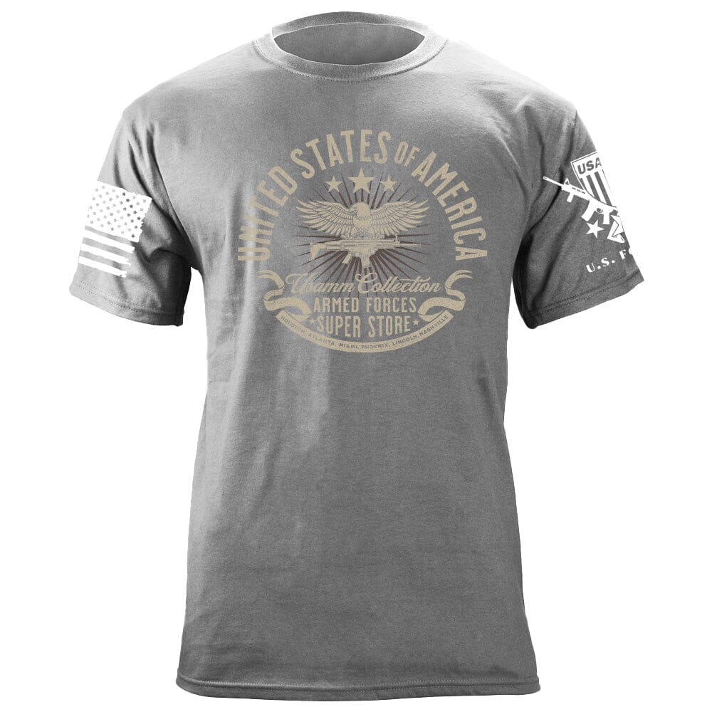 United States of America Usamm Collection T-Shirt Shirts 87039-S-HG