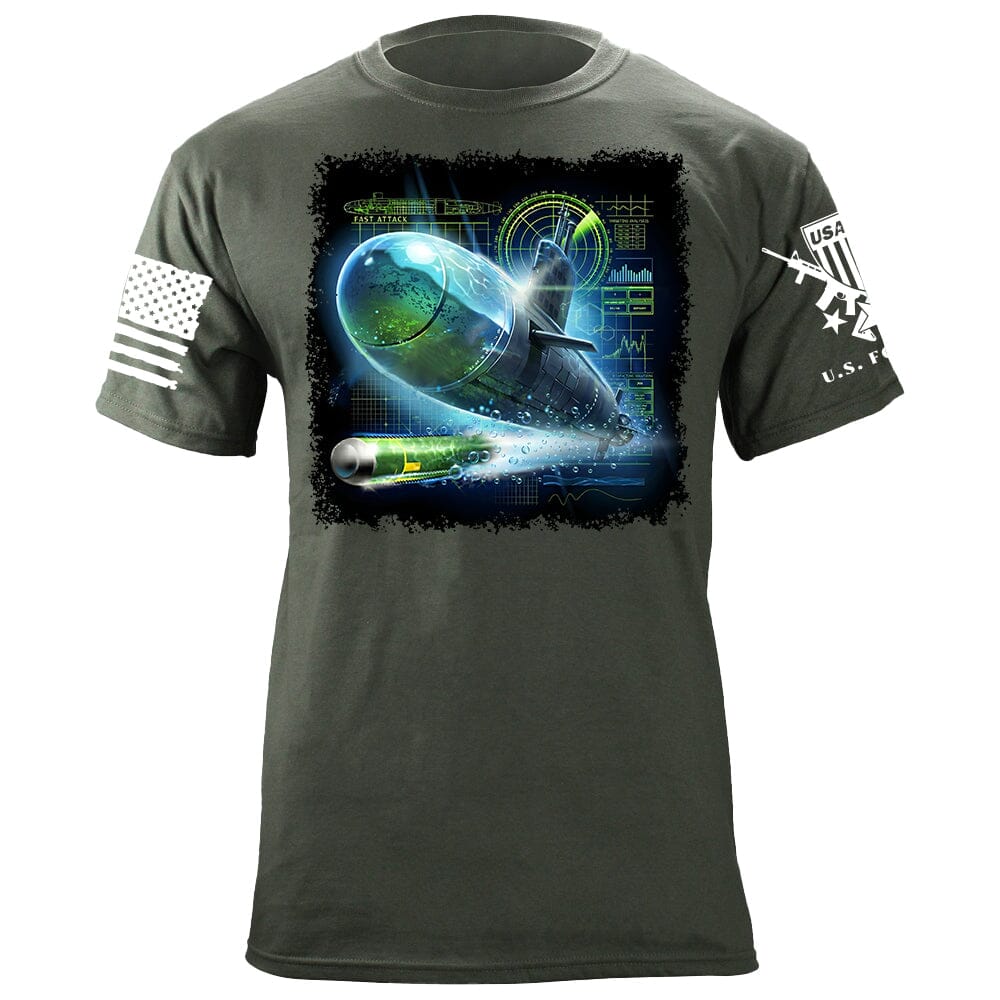 Unseen Sub T-Shirt Shirts 88096-S-MG