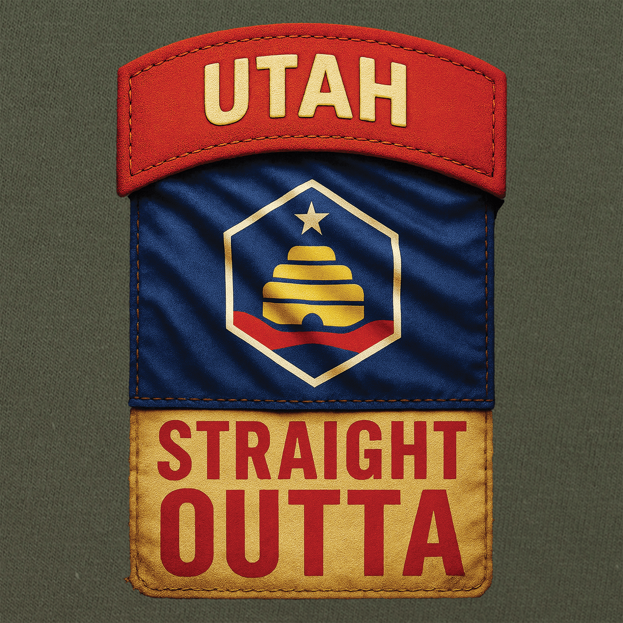 State Tab Shirt: Utah Shirts