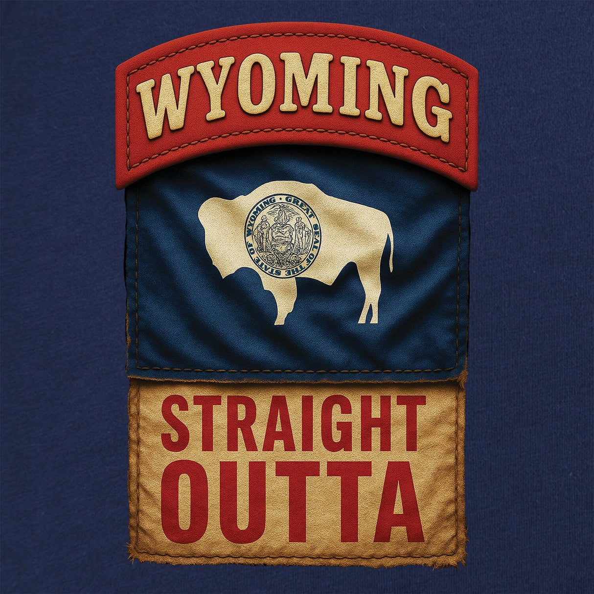 State Tab Shirt: Wyoming Shirts