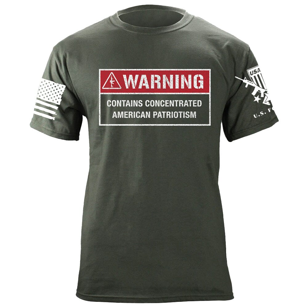 Warning Contains Freedom Tshirt Shirts 87044-S-MG