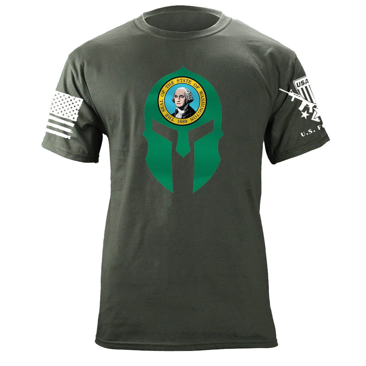 Washington Spartan T-Shirt Shirts 88010-S-MG