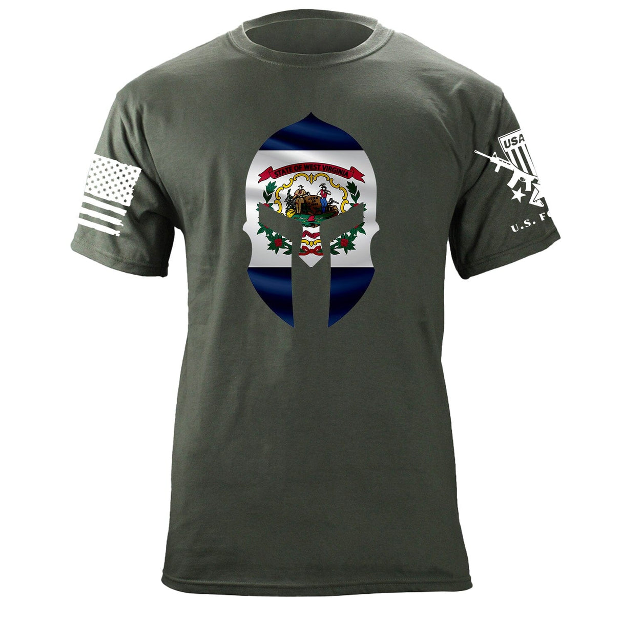 West Virginia Spartan T-Shirt Shirts 88011-S-MG