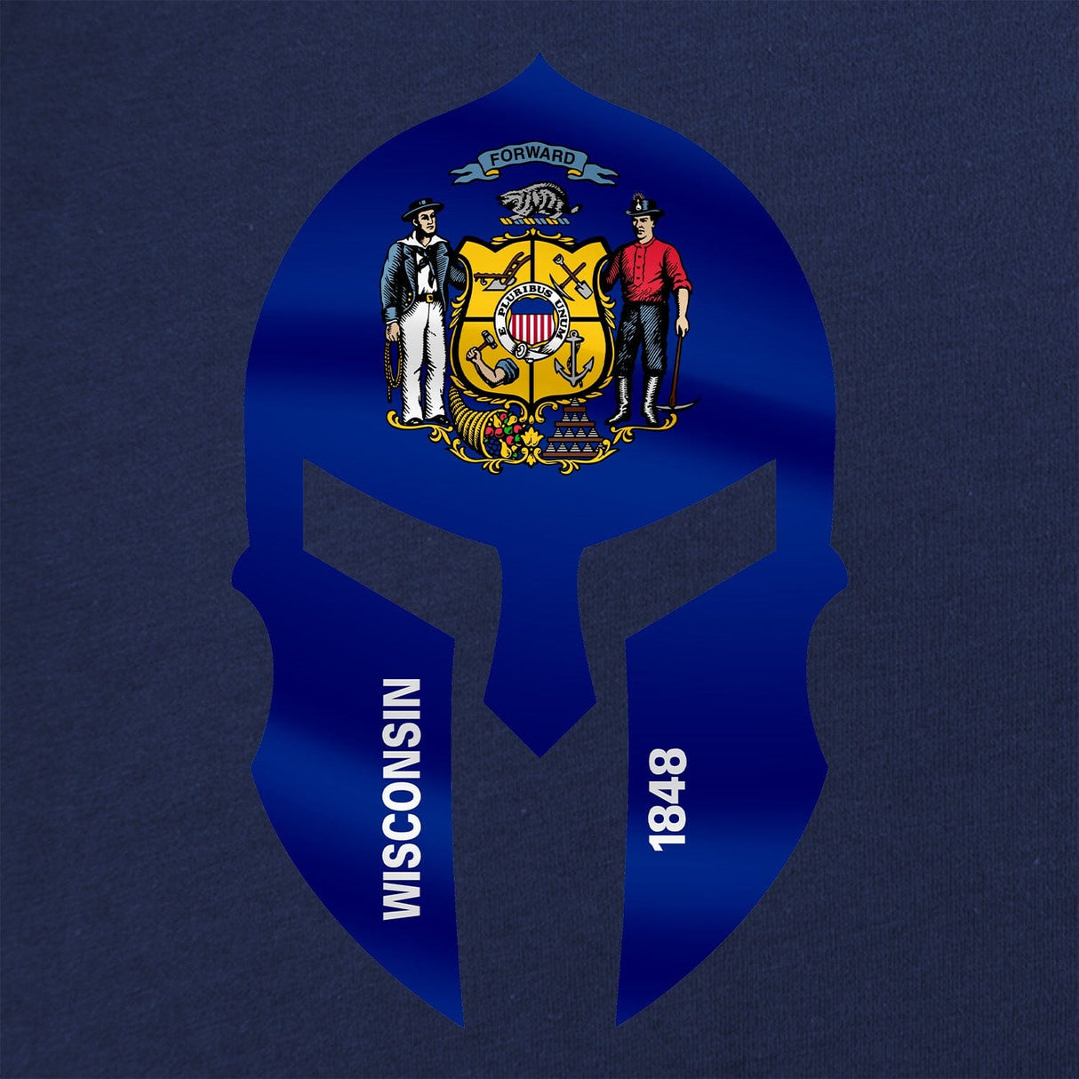 Wisconsin Spartan T-Shirt Shirts