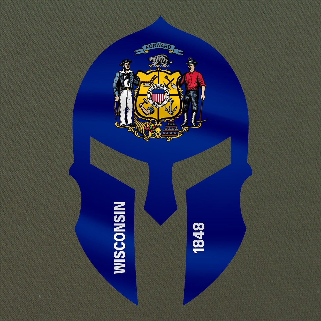 Wisconsin Spartan T-Shirt Shirts