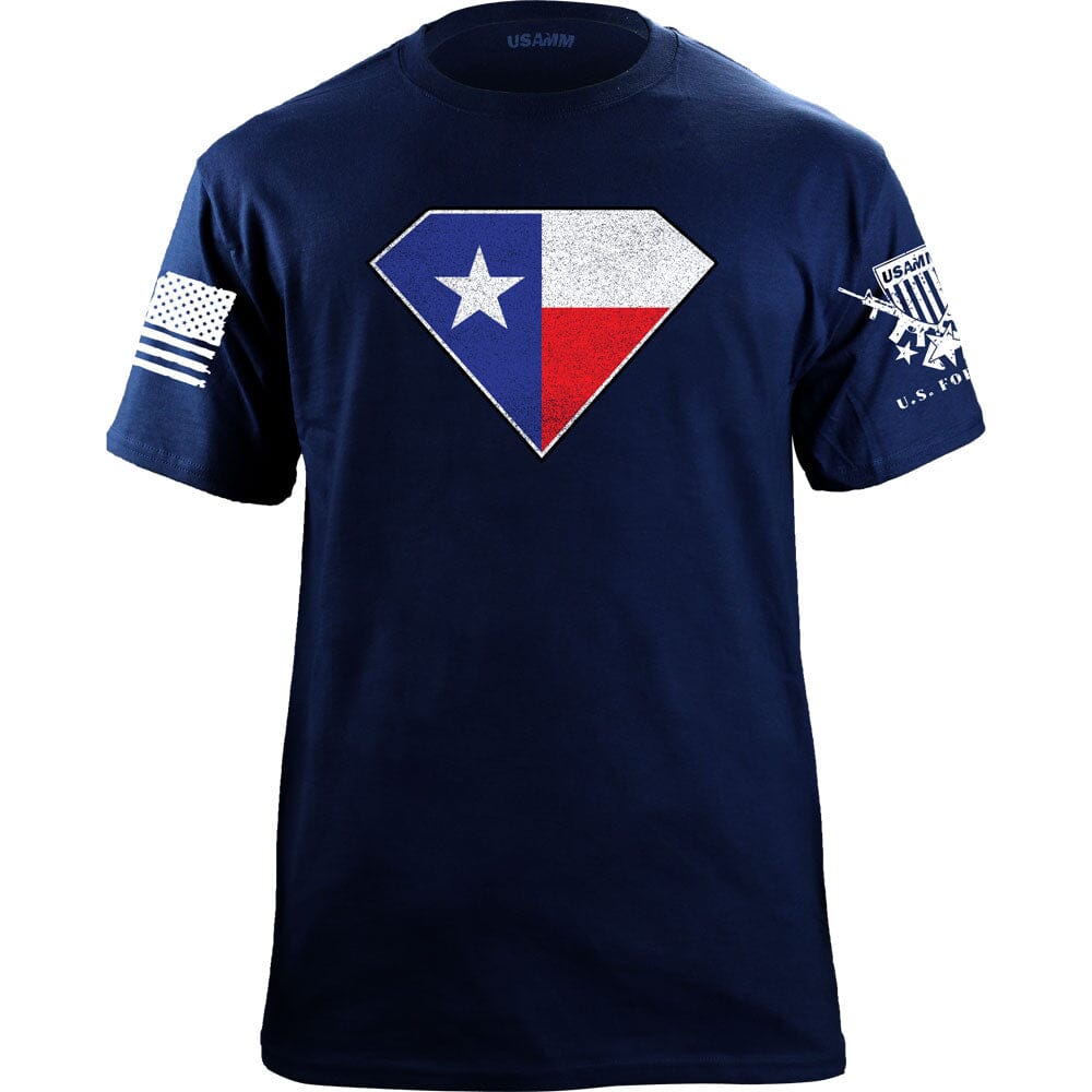 Super Patriot Texas Flag T-Shirt Shirts YFS.5.005.1.NYT.1